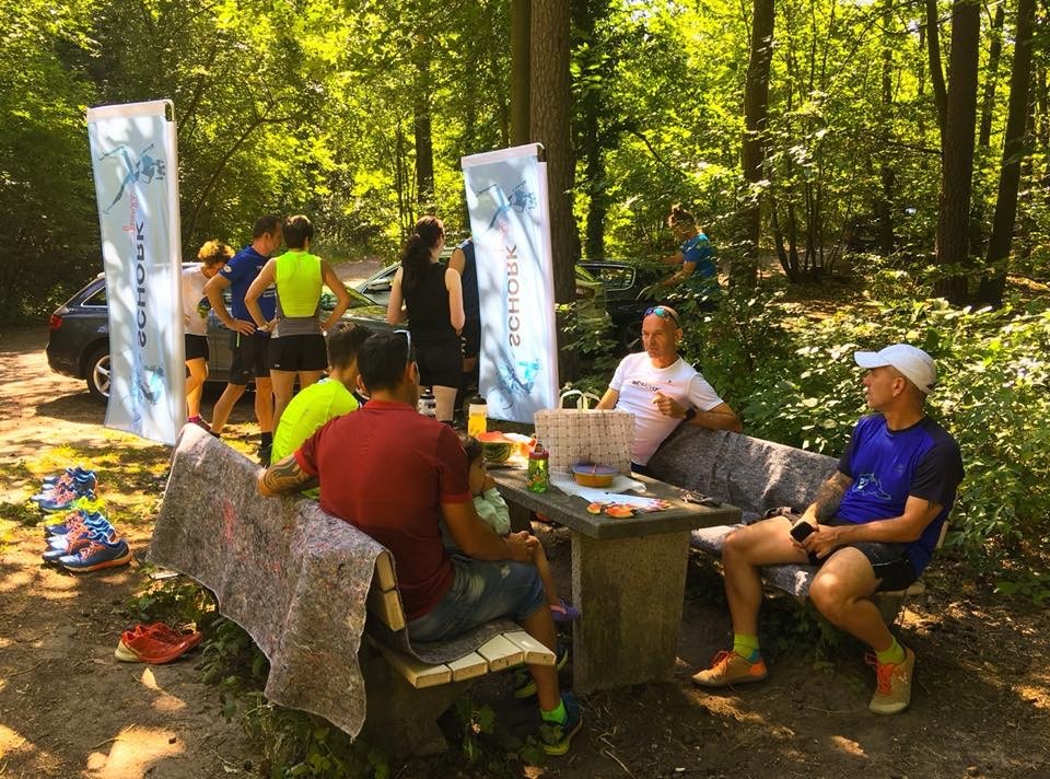 Laufen mit Freunden - Dynafit Testschuhlauf an der Weilach