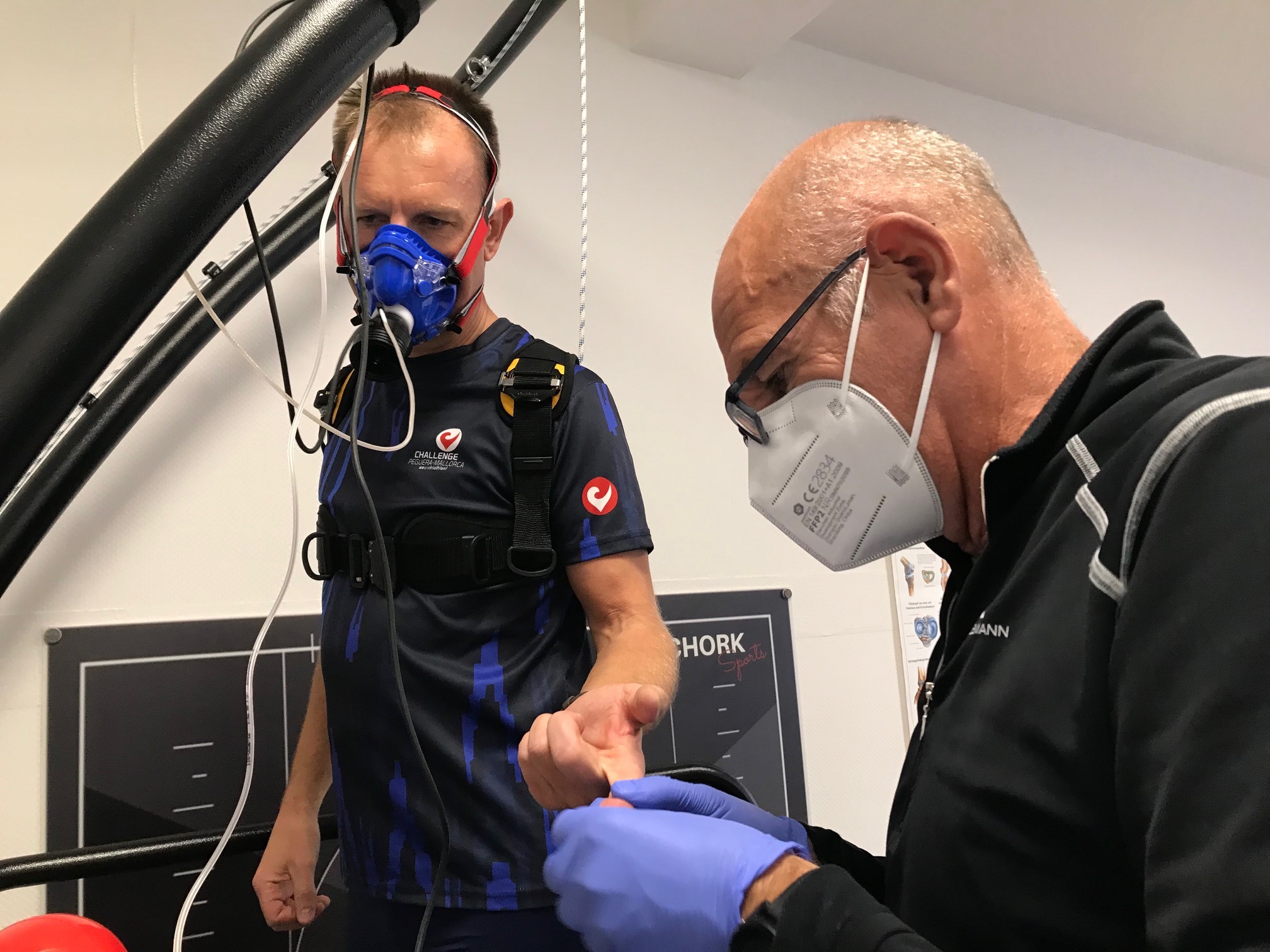 Laktatmessung in Kombination mit der Spiroergometrie - Leistungsdiagnostik complete - SCHORK sports