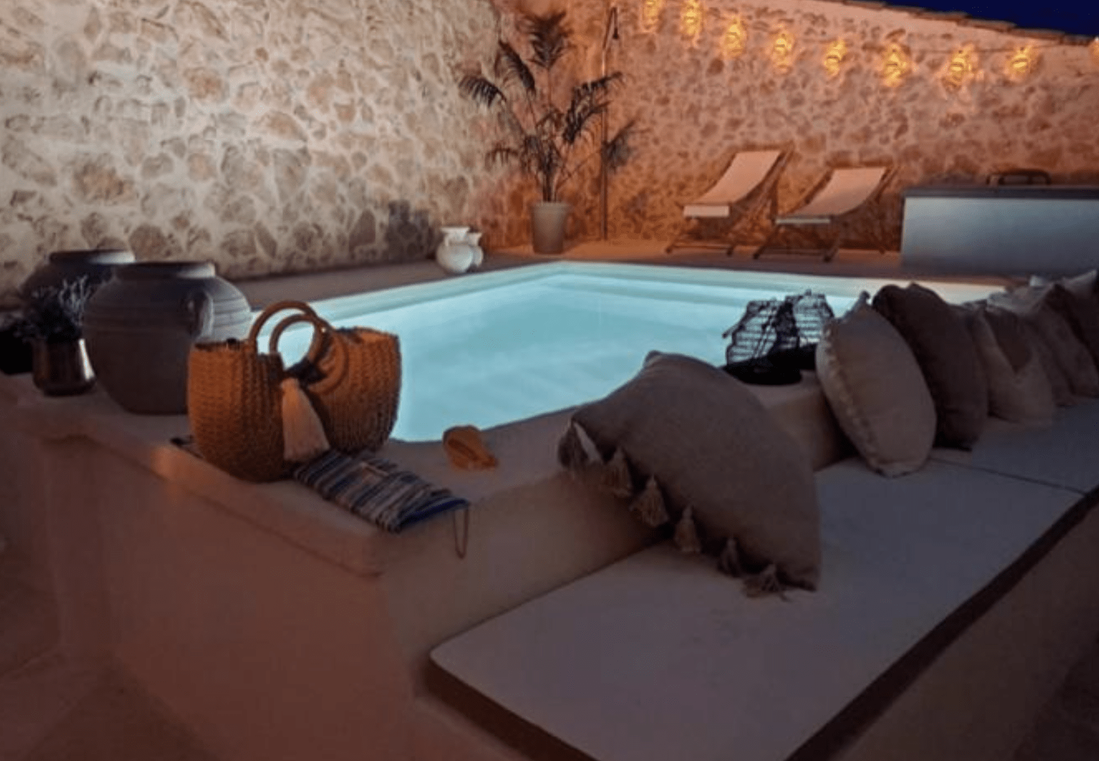 Pool in der Unterkunft - Wandern & Yoga SCHORK Sports