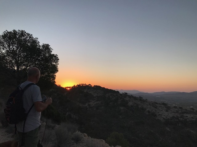 Sonnenaufgang am Sierra del Carche - SCHORK Sports